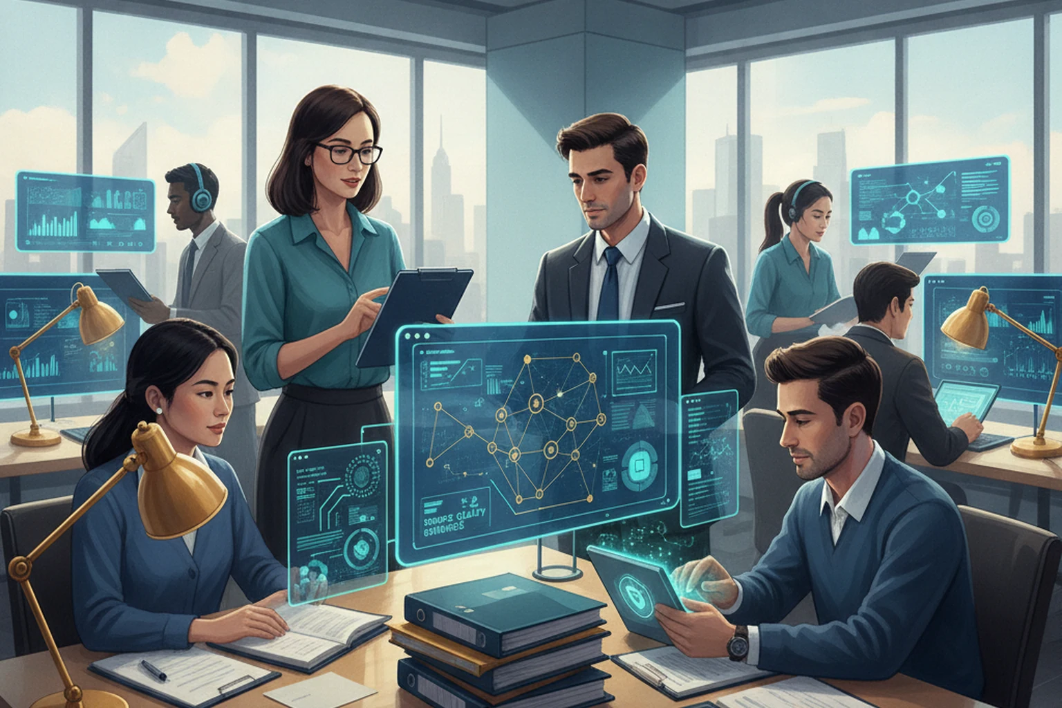 Research Brief: Company Outsourcing Operations Source Quality Evidence editorial illustration