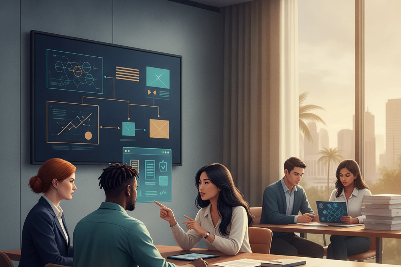 Company Outsourcing Operations: Weekly Decision Brief editorial illustration