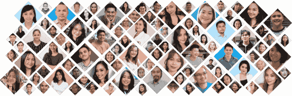 StealthAgents operations team in the Bacolod office
